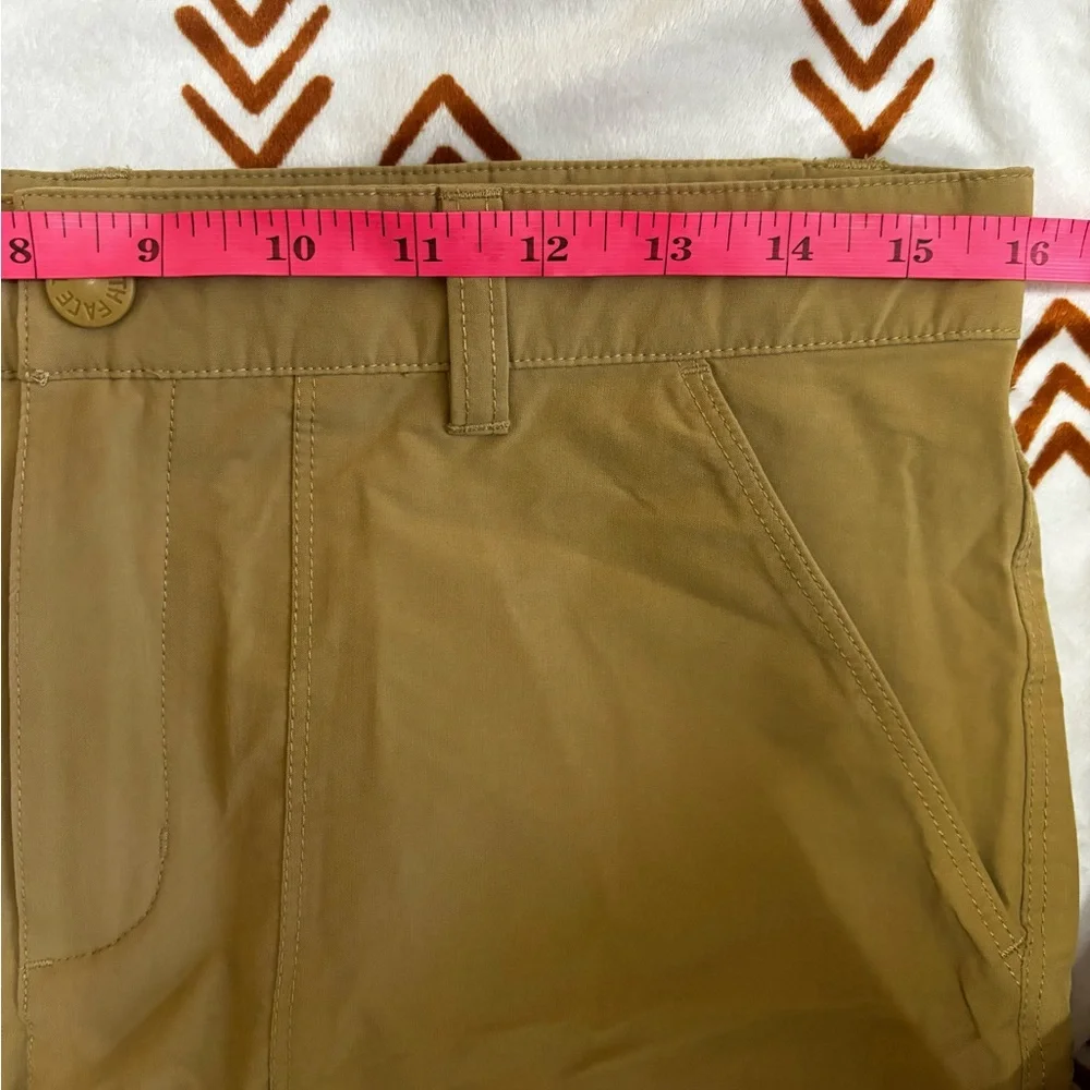 The North Face Khaki Parker Shorts Youth Girls Size XL Outdoors Hiking Stretch - Picture 14 of 16